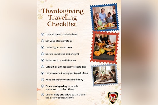 Durham Police Offer Travel Safety Tips to Residents for Thanksgiving Holiday