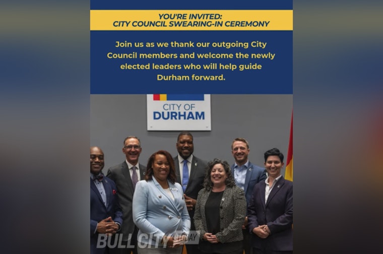 Durham Welcomes New City Council Members in Inaugural Ceremony on December 1