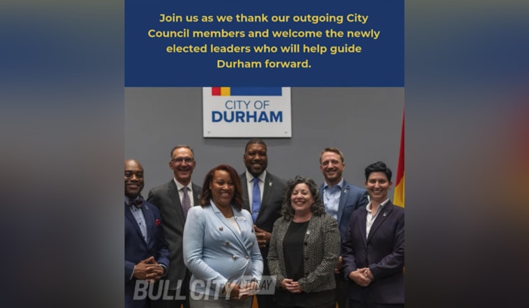 Durham Welcomes New City Council Members in Inaugural Ceremony on December 1