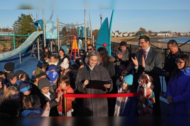 East Boston Welcomes $1.1M State-of-the-Art Playground at Constitution Beach