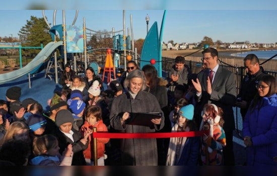East Boston Welcomes $1.1M State-of-the-Art Playground at Constitution Beach