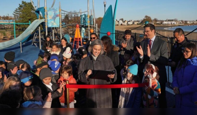 East Boston Welcomes $1.1M State-of-the-Art Playground at Constitution Beach