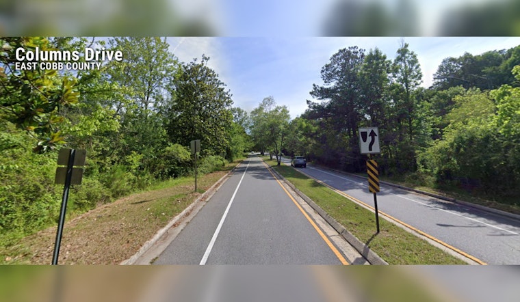 East Cobb's Columns Drive Set for Safety and Beautification Upgrades Starting November 7