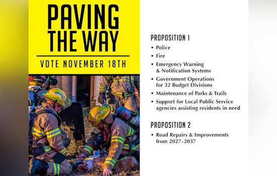 Edmond Voters to Decide on Sales Tax Renewals for Public Safety and Road Improvements on Nov. 18 Ballot
