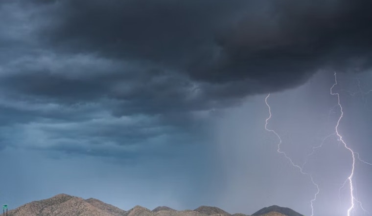 El Paso Braces for Morning Thunderstorms Before Clearing Skies and Milder Temperatures
