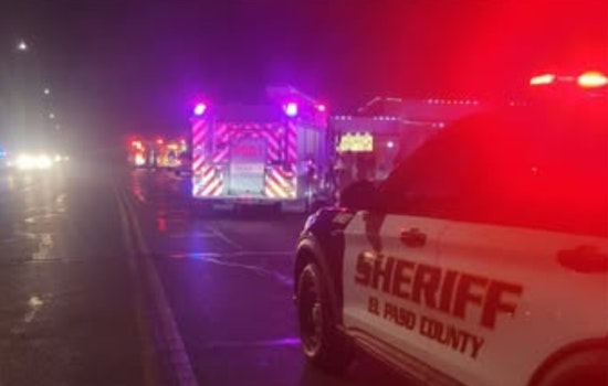 El Paso Commuters Face Delays as Structure Fire Closes Northbound Lane on Doniphan