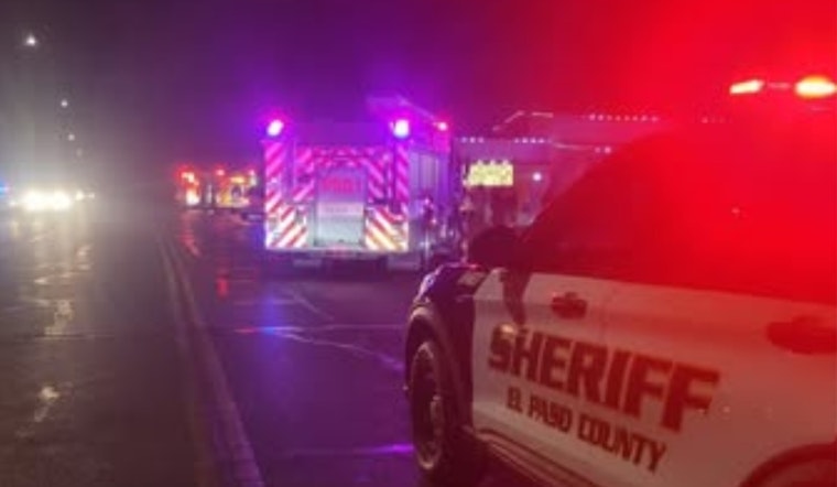 El Paso Commuters Face Delays as Structure Fire Closes Northbound Lane on Doniphan