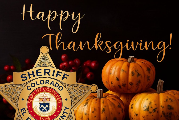 El Paso County Sheriff Joseph Roybal Shares Heartfelt Thanksgiving Message of Gratitude and Service
