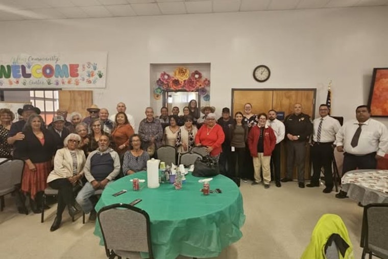 El Paso County Sheriff's Office Hosts Thanksgiving Luncheon for Fabens Seniors, Showcasing Community Unity