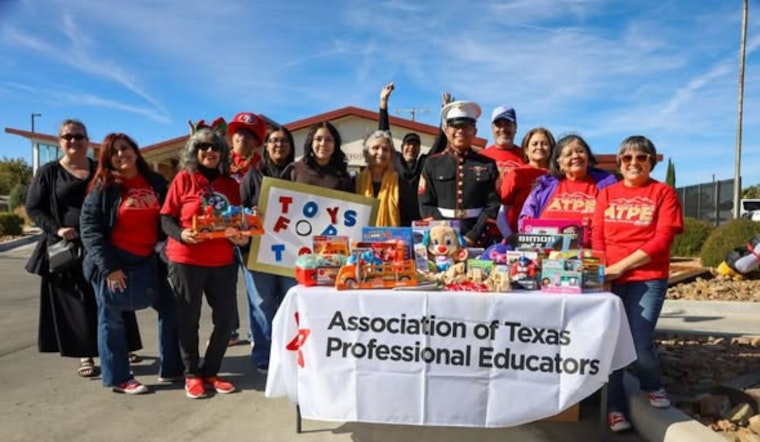 El Paso Fire Department and Teachers Team Up for Toys for Tots Campaign, Rallying Community Support