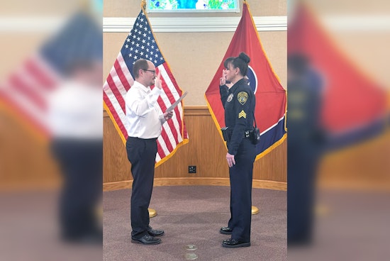 Elizabethton Police Department Welcomes Samantha Maney as New Sergeant Overseeing School and Traffic Officers