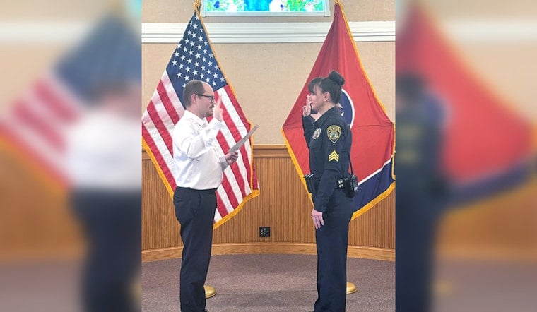 Elizabethton Police Department Welcomes Samantha Maney as New Sergeant Overseeing School and Traffic Officers
