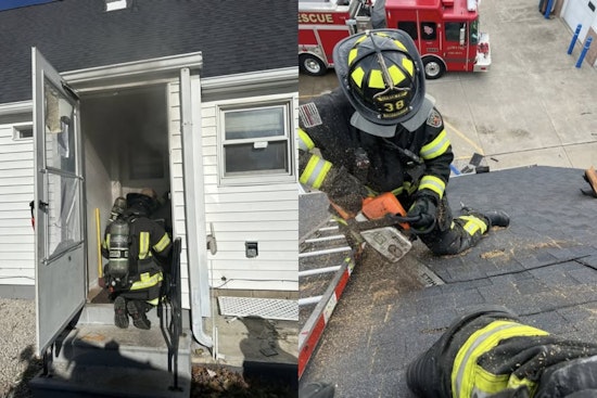 Elyria Township Firefighters Hone Skills in Realistic Training Exercises at Local Property Set for Demolition