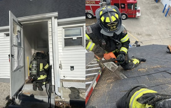 Elyria Township Firefighters Hone Skills in Realistic Training Exercises at Local Property Set for Demolition