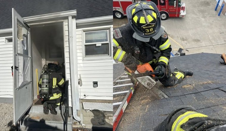 Elyria Township Firefighters Hone Skills in Realistic Training Exercises at Local Property Set for Demolition