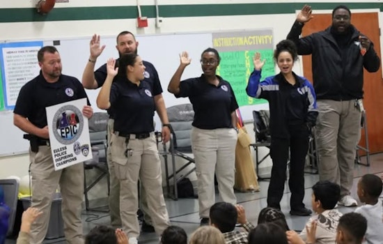 Euless Police Engage with Students through EPIC Program to Forge Positive Community Bonds