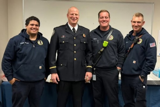 Evan Will Sworn In as Newest Lieutenant of Washington Township Fire Department in Dublin, Ohio