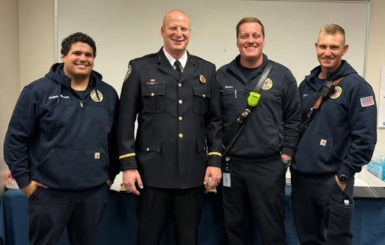 Evan Will Sworn In as Newest Lieutenant of Washington Township Fire Department in Dublin, Ohio