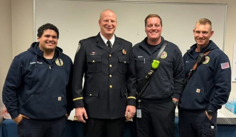 Evan Will Sworn In as Newest Lieutenant of Washington Township Fire Department in Dublin, Ohio