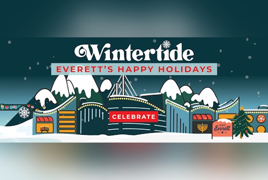Everett's Wintertide Brings Festive Fun with Free Tree Lighting, Cookie Crawls, and Reindeer Encounters