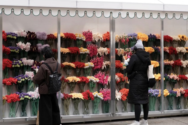 Everlasting Blooms in SoHo as CJ Hendry's Flower Shop Offers Unique Artistic Flair with Permanent Felt Flower Store