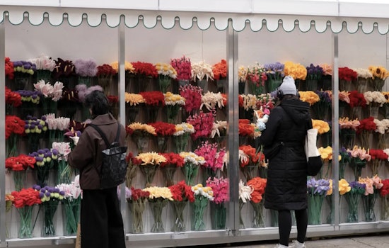 Everlasting Blooms in SoHo as CJ Hendry's Flower Shop Offers Unique Artistic Flair with Permanent Felt Flower Store