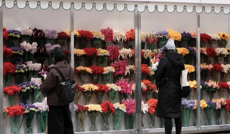 Everlasting Blooms in SoHo as CJ Hendry's Flower Shop Offers Unique Artistic Flair with Permanent Felt Flower Store