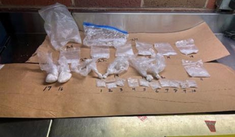 Fairfield Police Seize Over 100 Grams of Suspected Meth, Man Charged After Detective and Dispatch Team Up
