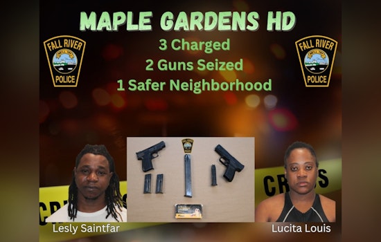 Fall River Police Arrest Two Residents for Unlicensed Firearms and Child Endangerment After Altercation