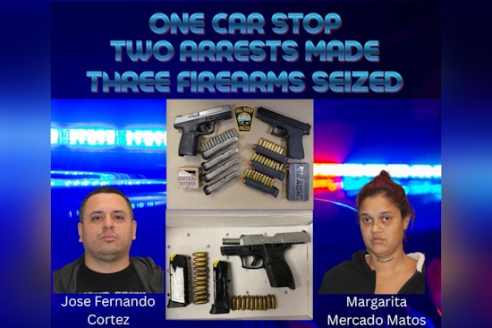 Fall River Police Arrest Two, Seize Cache of Illegal Firearms and Ammunition