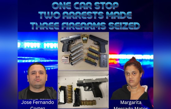 Fall River Police Arrest Two, Seize Cache of Illegal Firearms and Ammunition