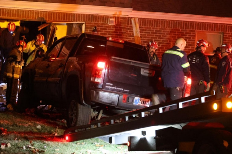 Family Displaced as Truck Crashes into Home on Indianapolis's North Side