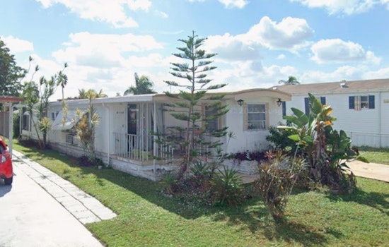 Fatal Blaze Engulfs Mobile Home in Davie Leaving One Dead as Investigation Underway