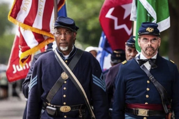 "Fighting for Freedom" as Black Civil War Reenactors Share Untold Stories at Raleigh's Pope House Museum
