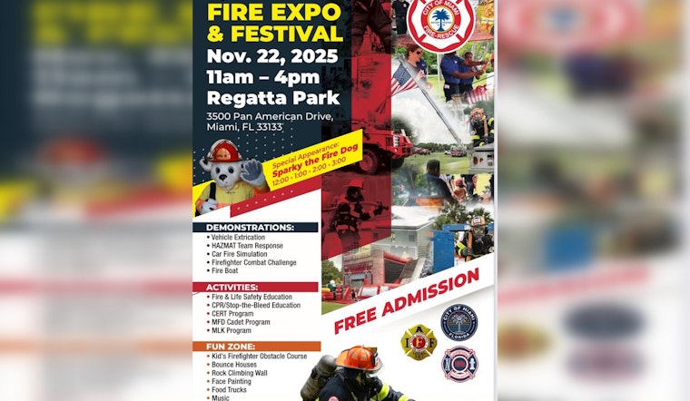 Fire Expo & Festival at Miami's Regatta Park: Live Demos, Safety Education, and Family Fun Await This Saturday