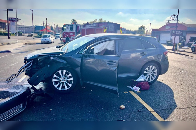 Five-Year-Old Boy Among Five Injured in Sacramento SUV and Sedan Collision