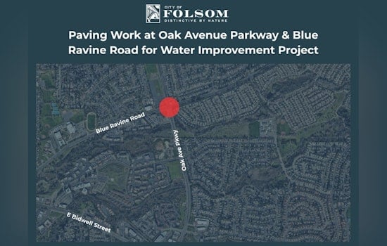 Folsom Commuters Alert Blue Ravine Road Closure for Paving Work on November 24
