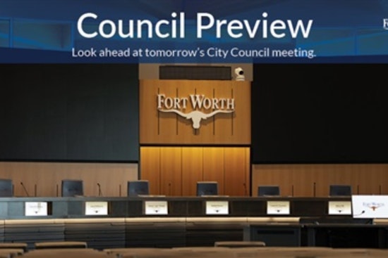 Fort Worth City Council to Discuss Development, Safety, and Sustainability in Upcoming Meeting