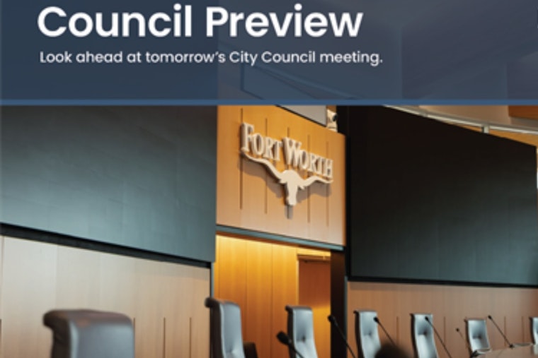 Fort Worth City Council to Honor Fallen Officer and Boost Parks, Eyes Economic Growth and Infrastructure Upgrades