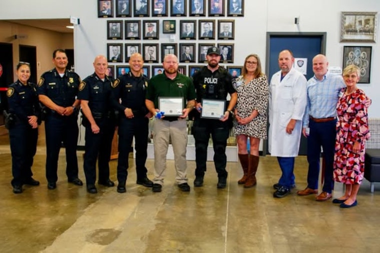 Fort Worth Officers Honored by Cook Children's Hospital for Heroic Rescue of Infant from Vehicle Wreck