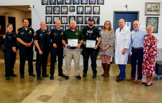 Fort Worth Officers Honored by Cook Children's Hospital for Heroic Rescue of Infant from Vehicle Wreck