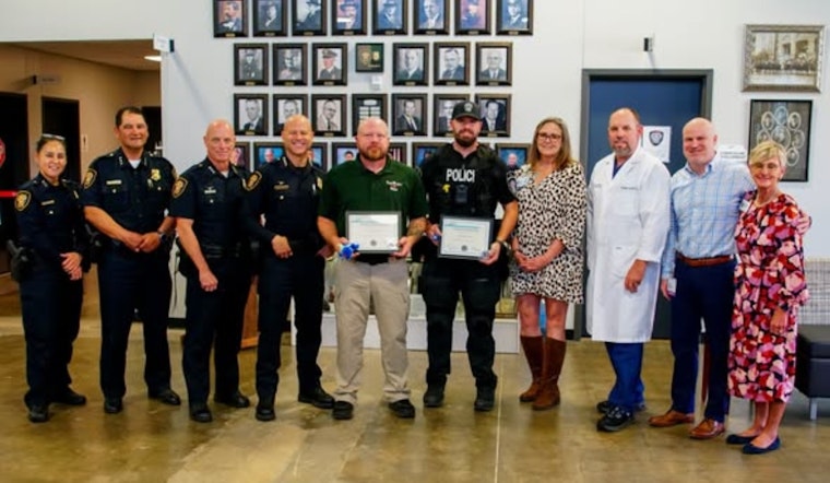 Fort Worth Officers Honored by Cook Children's Hospital for Heroic Rescue of Infant from Vehicle Wreck