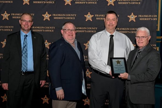 Franklin County Sheriff's Sgt. Lewis Schrader Honored with Prestigious STAR Award for Exemplary Service