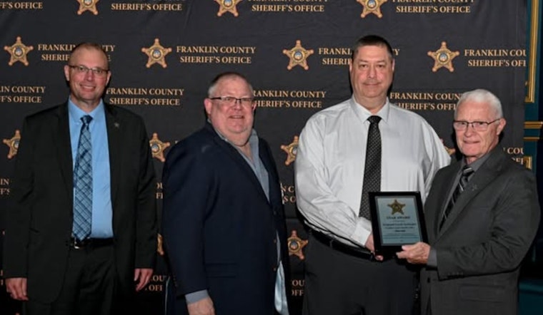 Franklin County Sheriff's Sgt. Lewis Schrader Honored with Prestigious STAR Award for Exemplary Service