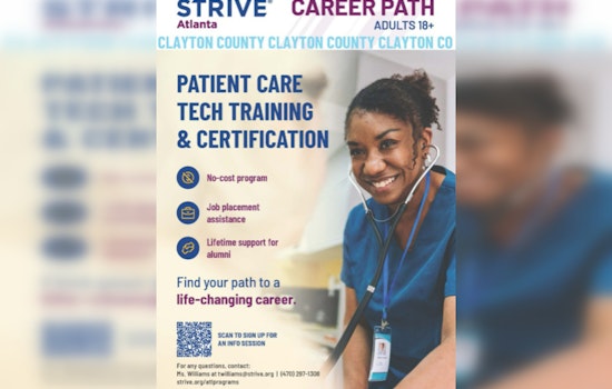 Free Patient Care Tech Training Offered by Strive Atlanta Available in January 2026