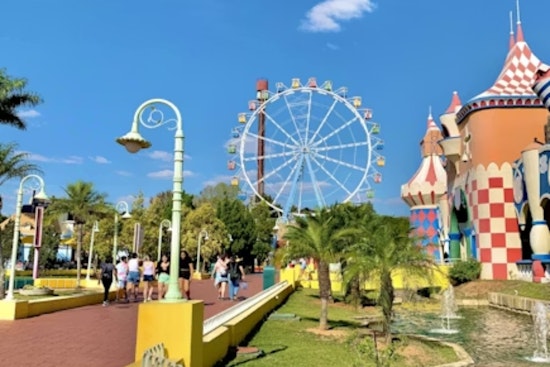 Frisco Lands Mini Universal Park With Shrek Swamp And SpongeBob Streets