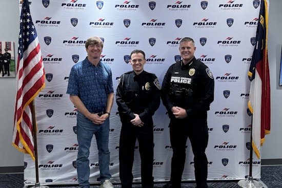 Fuquay-Varina Police Department Welcomes New Officer Dale Robedee to the Force
