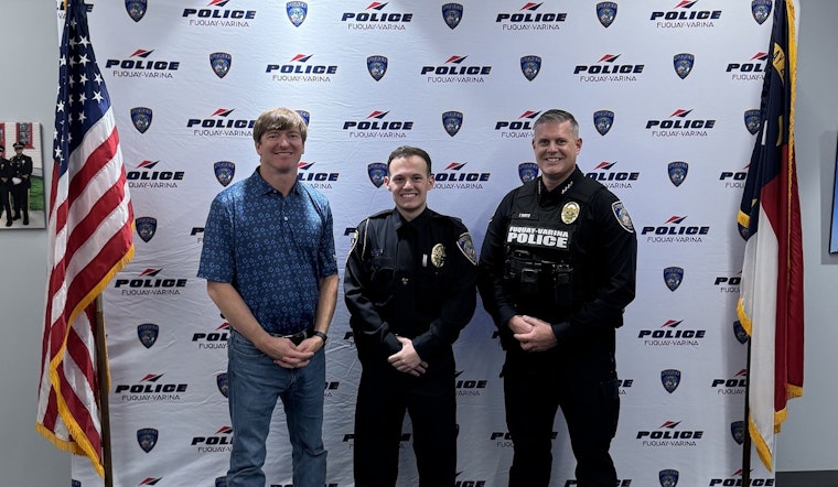 Fuquay-Varina Police Department Welcomes New Officer Dale Robedee to the Force