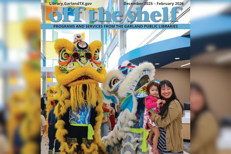 Garland Library Unveils Winter 'Off the Shelf' Guide with Exciting Cultural Programs