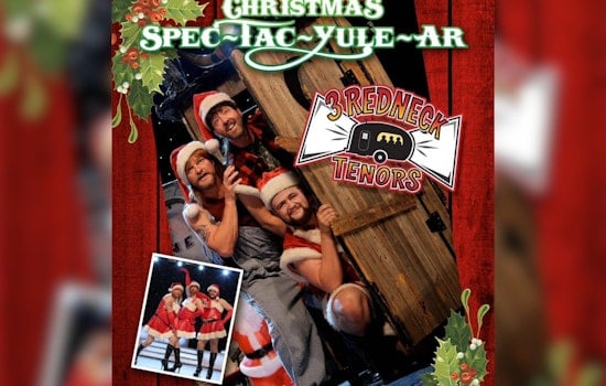 Garland's Plaza Theatre Hosts "3 Redneck Tenors Christmas SPEC-TAC-YULE-AR" for a Unique Twist on Holiday Classics